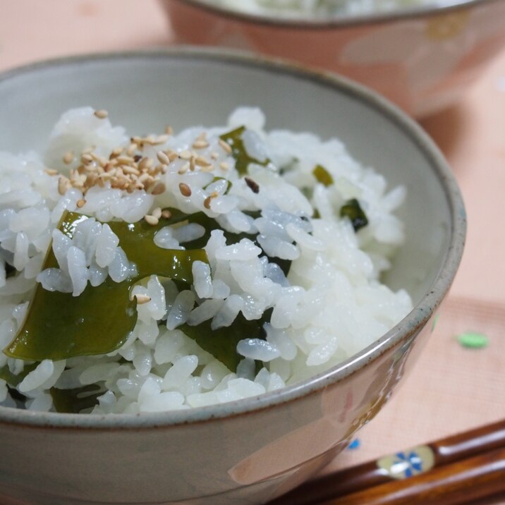 わかめご飯